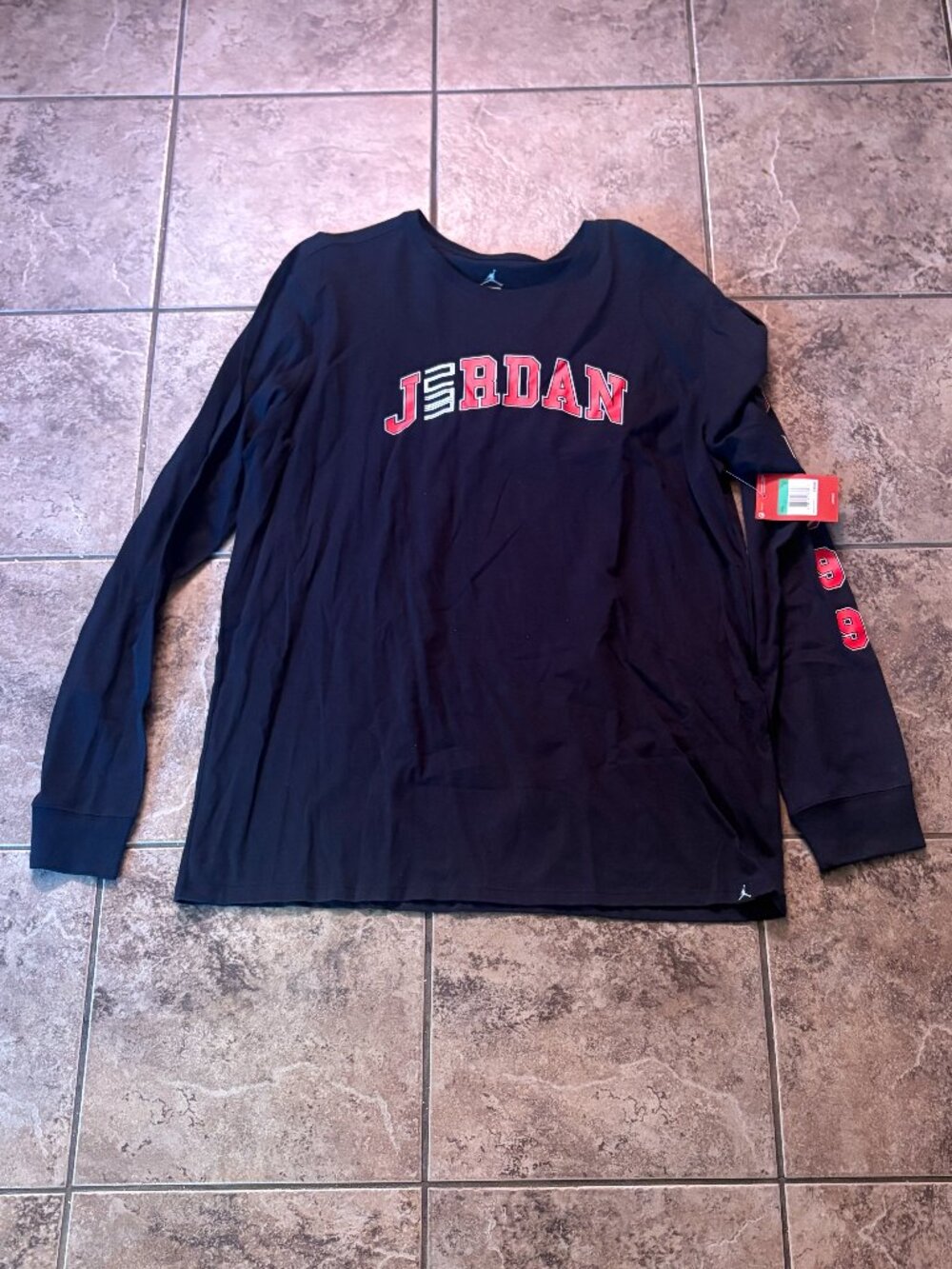 Jordan Long Sleeve Athletic Shirt